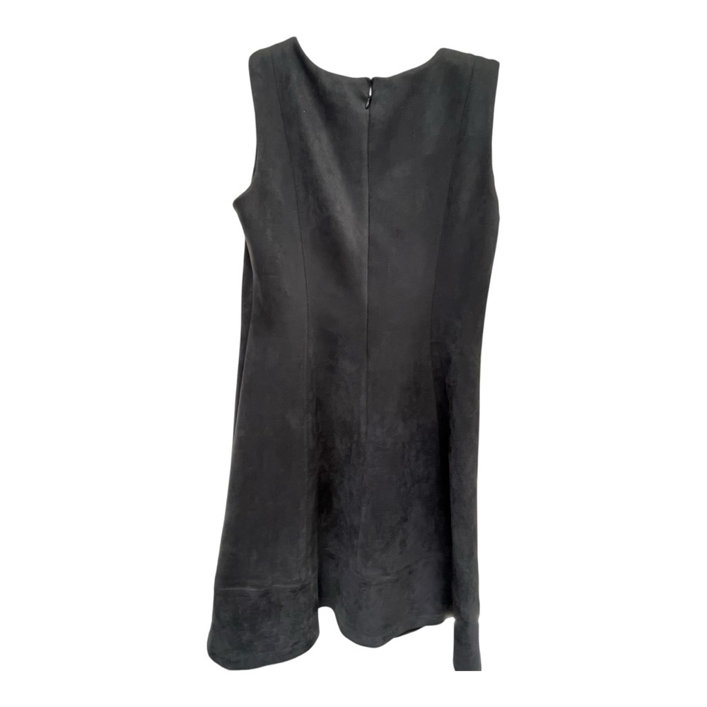 Dkny Black Sleeveless A-Line Midi Dress - Picture 2 of 5
